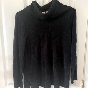 Black White Stag turtleneck